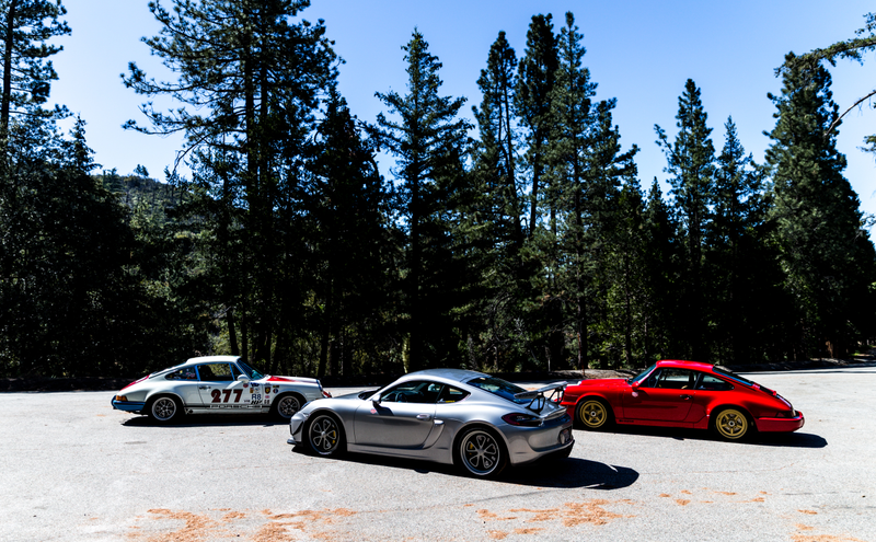 Newcombs Ranch with one badass trio of Porsche offerings. 2 from Sharkwerks, and one from Magnus Walker.